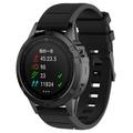 Garmin Fenix5/Forerunner 935/945/Quatix5 Soft Silikone Rem - Sort