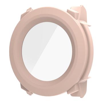 Garmin Instinct 3 Plastikcover med Skærmbeskyttelse Hærdet Glas - 45mm - Pink