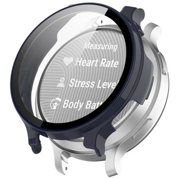 Garmin Lily 2 Active Plastikcover med Skærmbeskyttelse Hærdet Glas - Mørkeblå