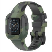 Garmin VivoFit Jr. 3 Blød Silikone Rem - Camouflagegrøn