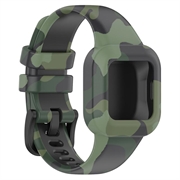 Garmin VivoFit Jr. 3 Blød Silikone Rem - Camouflagegrøn