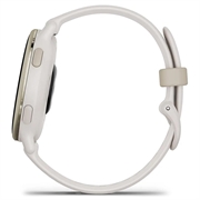 Garmin Vivoactive 5 Fitness Smartwatch - Elfenben / Creme guld
