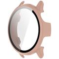 Garmin Vivoactive 6 Plastikcover med Skærmbeskyttelse Hærdet Glas - Pink