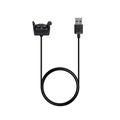 Garmin Vivosmart HR/HR+/Approach X40 USB-opladerkabel - 1m - Sort