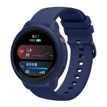 Garmin vivoactive 6 Udskiftning af Silikonestrop med Integreret Ramme - Blå