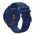 Garmin vivoactive 6 Udskiftning af Silikonestrop med Integreret Ramme - Blå