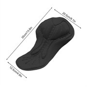 Gel pad til Cykelbukser - M/K - str. 35x20.5cm - Sort