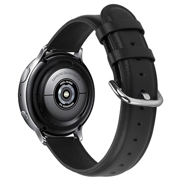 Samsung Galaxy Watch Active2 Ægte Læderrem - 44mm