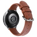 Samsung Galaxy Watch Active2 Ægte Læderrem - 44mm - Brun