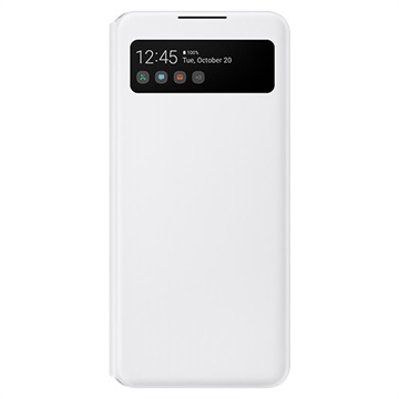 Samsung Galaxy A42 5G S View Wallet Cover EF-EA426PWEGEE - Hvid