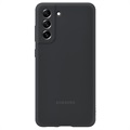Samsung Galaxy S21 FE 5G Silikone Cover EF-PG990TBEGWW - Mørkegrå