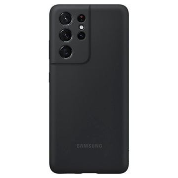 Samsung Galaxy S21 Ultra 5G Silikone Cover EF-PG998TBEGWW - Sort