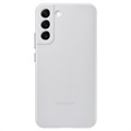 Samsung Galaxy S22+ 5G Læder Cover EF-VS906LJEGWW - Lysegrå