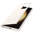 Samsung Galaxy S23 Ultra 5G Smart View Wallet Cover EF-ZS918CUEGWW - Cremefarvet