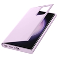 Samsung Galaxy S23 Ultra 5G Smart View Wallet Cover EF-ZS918CVEGWW - Lyselilla