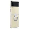 Samsung Galaxy Z Flip3 5G Clear Cover med Ring EF-QF711CTEGWW - Gennemsigtig