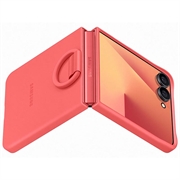 Samsung Galaxy Z Flip7 Silikone Cover med Ring EF-PF766TREGWW - Rød