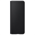 Samsung Galaxy Z Fold3 5G Læder Flipcover EF-FF926LBEGWW - Sort