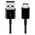Samsung USB-A / USB-C Kabel EP-DG930IBEGWW - 1.5m - 25W - Sort