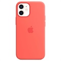 iPhone 12 Mini Apple Silikone Cover med MagSafe MHKP3ZM/A - Pink Citrus