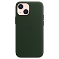 iPhone 13 Mini Apple Læder Cover med MagSafe MM0J3ZM/A - Sequoiagrøn