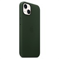 iPhone 13 Mini Apple Læder Cover med MagSafe MM0J3ZM/A - Sequoiagrøn