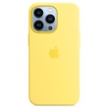 iPhone 13 Pro Apple Silikone Cover med MagSafe MN663ZM/A - Citronskal