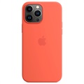 iPhone 13 Pro Max Apple Silikone Cover med MagSafe MN6D3ZM/A - Nektarin