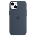 iPhone 14 Apple Silikone Cover med MagSafe MPRV3ZM/A - Stormblå