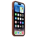 iPhone 14 Pro Apple Læder Cover med MagSafe MPPK3ZM/A - Umbra