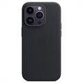 iPhone 14 Pro Max Apple Læder Cover med MagSafe MPPM3ZM/A - Midnat