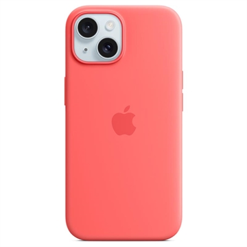 iPhone 15 Apple Silikone Cover med MagSafe MT0V3ZM/A - Guava