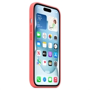 iPhone 15 Apple Silikone Cover med MagSafe MT0V3ZM/A - Guava