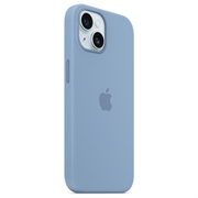 iPhone 15 Plus Apple Silikone Cover med MagSafe MT193ZM/A - Vinterblå