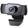 Gesma CM02 Full HD Webcam med Mikrofon - 1080p - Sort