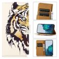 Glam Series Samsung Galaxy A04 Pung Cover - Tiger