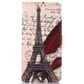 Glam Series Samsung Galaxy M52 5G Wallet Cover - Eiffeltårnet