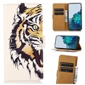 Glam Series Sony Xperia 10 IV Pung Cover - Tiger