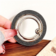 Glitter MagSafe Fidget-ringstativ - Sort