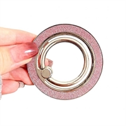 Glitter MagSafe Fidget-ringstativ - lyserød