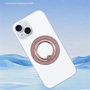 Glitter MagSafe Fidget-ringstativ - lyserød