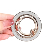 Glitter MagSafe Fidget-ringstativ - Sølv