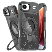 iPhone Air Glitter Hybrid cover med kickstand - MagSafe-kompatibel