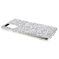 Glitter Series Samsung Galaxy S20 FE Hybrid Cover - Sølv