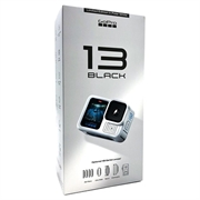 GoPro HERO13 Black vandtæt 5.3K action kamera - Polarhvid