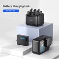GoPro Hero 13 3-Slot batteriopladningshub