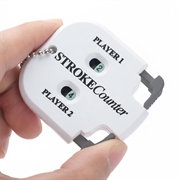 Golf Scoretæller til 2 Spillere - manuel - hvid