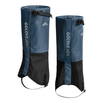 Golovejoy HX39 Waterproof Leg Gaiters - plysforing til vandring, klatring og skiløb - XL - Blå / Sort