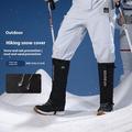 Golovejoy HX39 Waterproof Leg Gaiters - plysforing til vandring, klatring og skiløb - XL - Blå / Sort