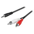 Goobay 3.5mm / 2 x RCA Lydkabel Adapter